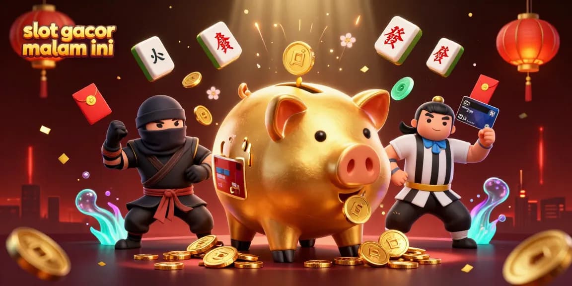 Mainkan slot gacor malam ini dengan gelaran simpanan piggy bank emas yang mengundang keberuntungan dan koin berlimpah.
