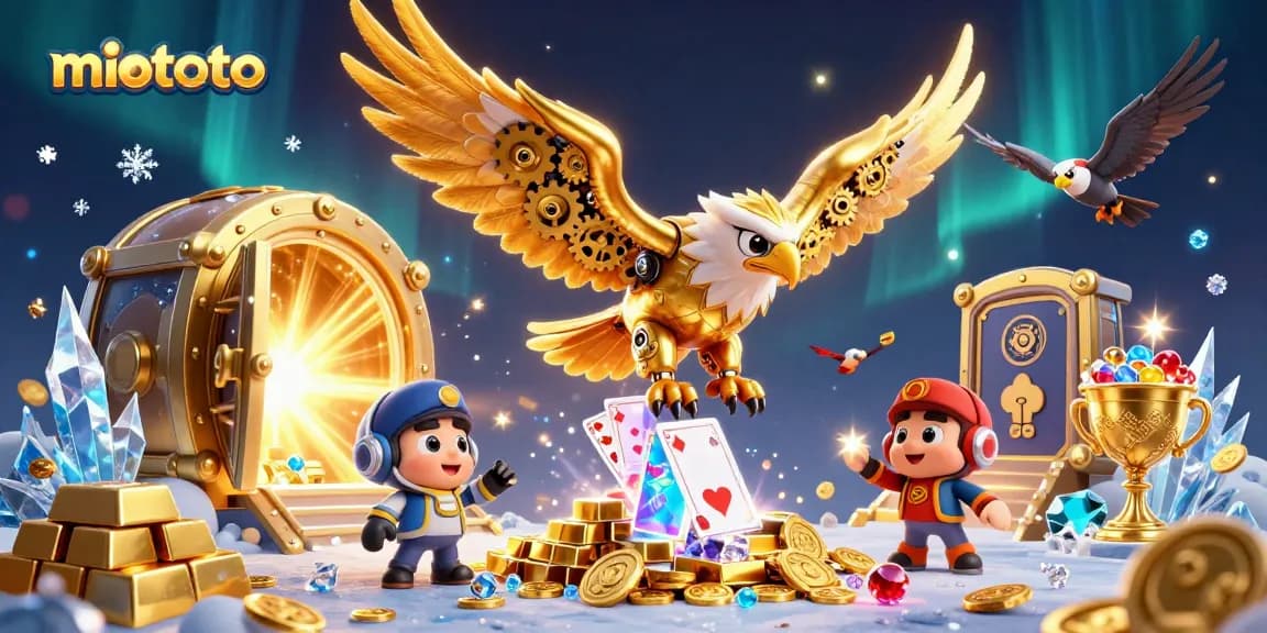 Engage in winning strategies at miototo's vibrant lottery and gaming scene with captivating visuals.
