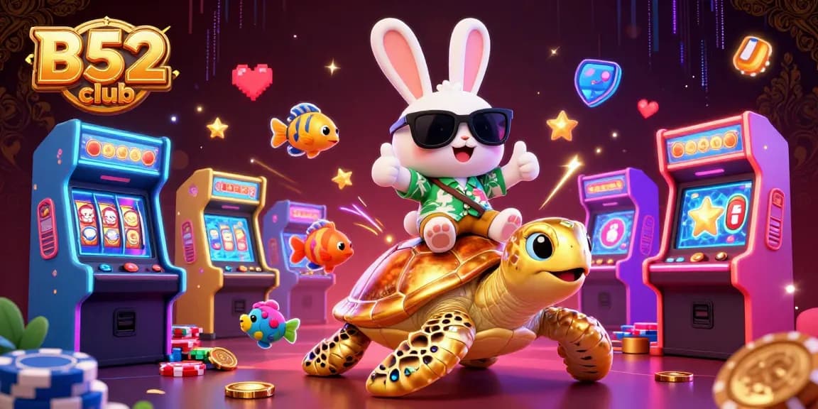 Engage in thrilling gameplay at B52 club with vibrant casino visuals showcasing excitement and joy.