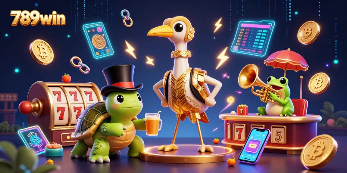 Engage with 789win's vibrant online casino experience featuring classic slots and unique characters.