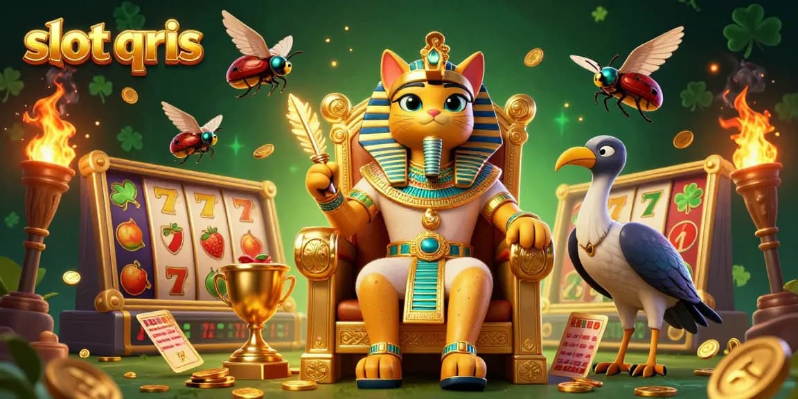Experience big wins playing slot qris with vibrant 3D casino characters and dynamic gaming elements.