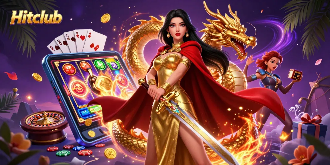 Engage with Hitclub's dynamic gaming world featuring stunning graphics and vibrant elements.
