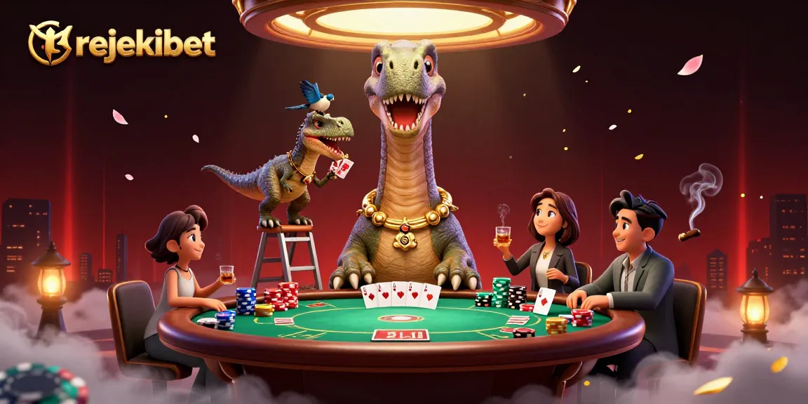 Experience the thrill of rejekibet with dynamic poker action in a vibrant casino setting.