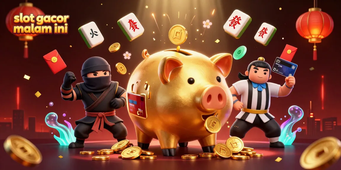 Mainkan slot gacor malam ini dengan gelaran simpanan piggy bank emas yang mengundang keberuntungan dan koin berlimpah.
