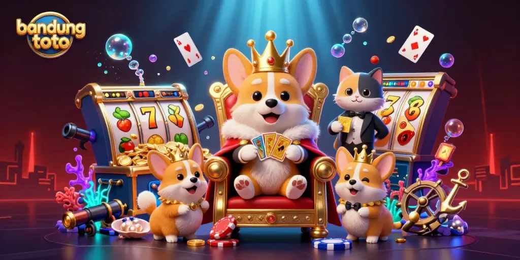 Enjoy thrilling gameplay at bandung toto with vibrant slots and charming casino characters.