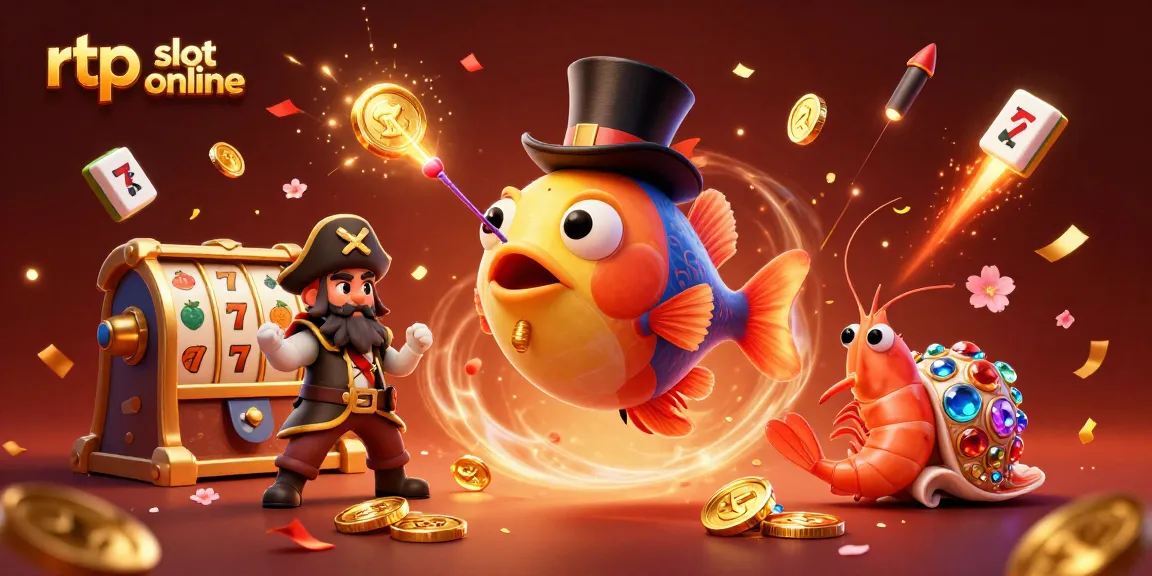Experience the excitement of rtp slot online with dynamic 3D characters and vibrant casino elements.