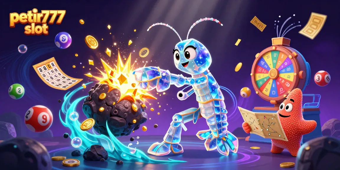 Spin the reels with petir777 slot and witness a galactic samurai in action amidst vibrant casino elements.