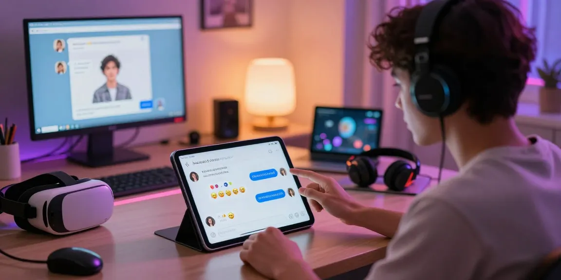 Engaging NSFW AI chat scene with a personalized digital companion enhancing virtual interaction experience.