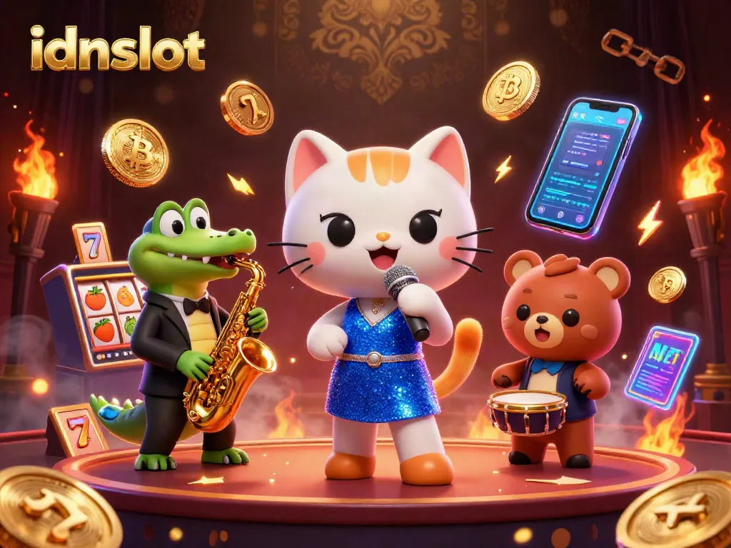Experience exciting gameplay with idnslot featuring vibrant characters and dynamic slot elements.