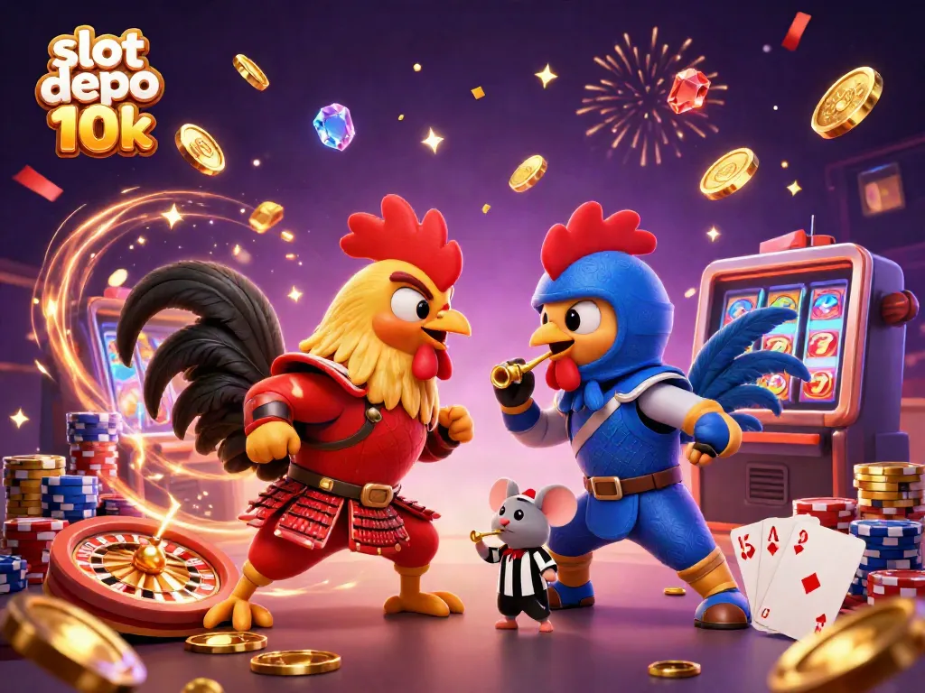 Permainan penuh kemenangan di situs slot depo 10k dengan deposit minimal 10 ribu via QRIS dan RTP tinggi.