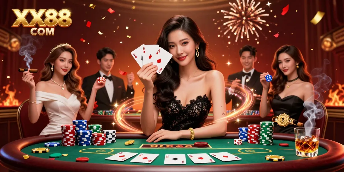 Experience exciting gameplay at XX88 COM with vibrant casino elements and stunning visuals.