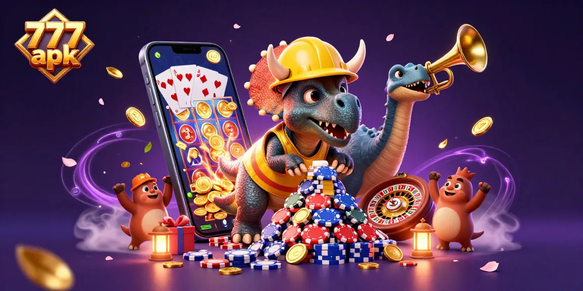 Engage in exciting 777 apk slot games with vibrant visuals and a dynamic casino atmosphere.