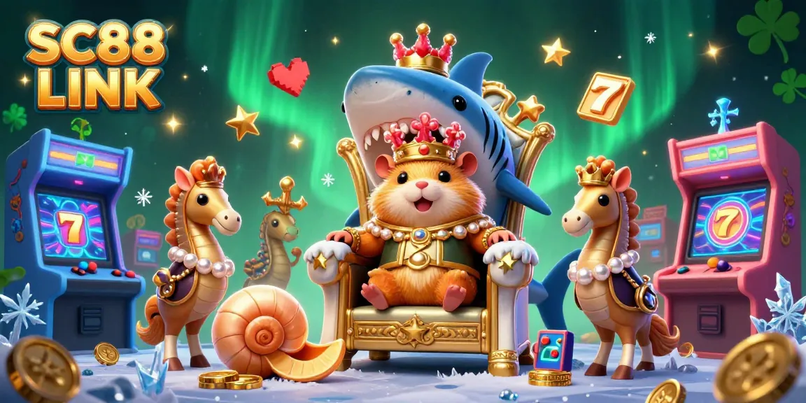 Engage with the thrilling SC88 LINK casino experience through vibrant 3D illustrated games and characters.