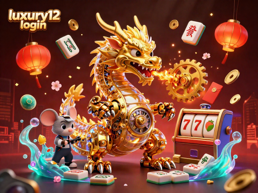 login luxury12 untuk permainan kasino yang fantastis dengan naga emas dan elemen kasino lainnya