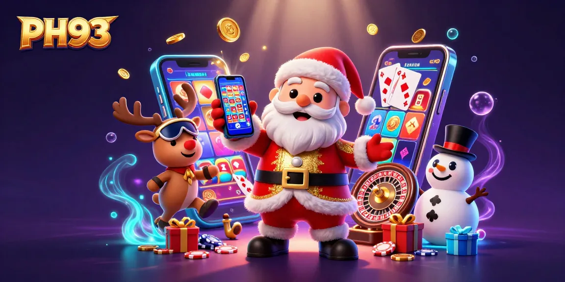 Join the excitement at PH33 with thrilling casino games featuring Santa, reindeer, and a snowman!