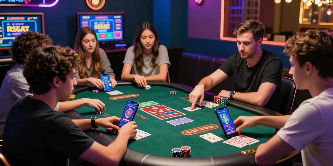 Engaged players experiencing real cash Teen Patti at https://3pattivegas.pk/ in vibrant gaming lounge atmosphere