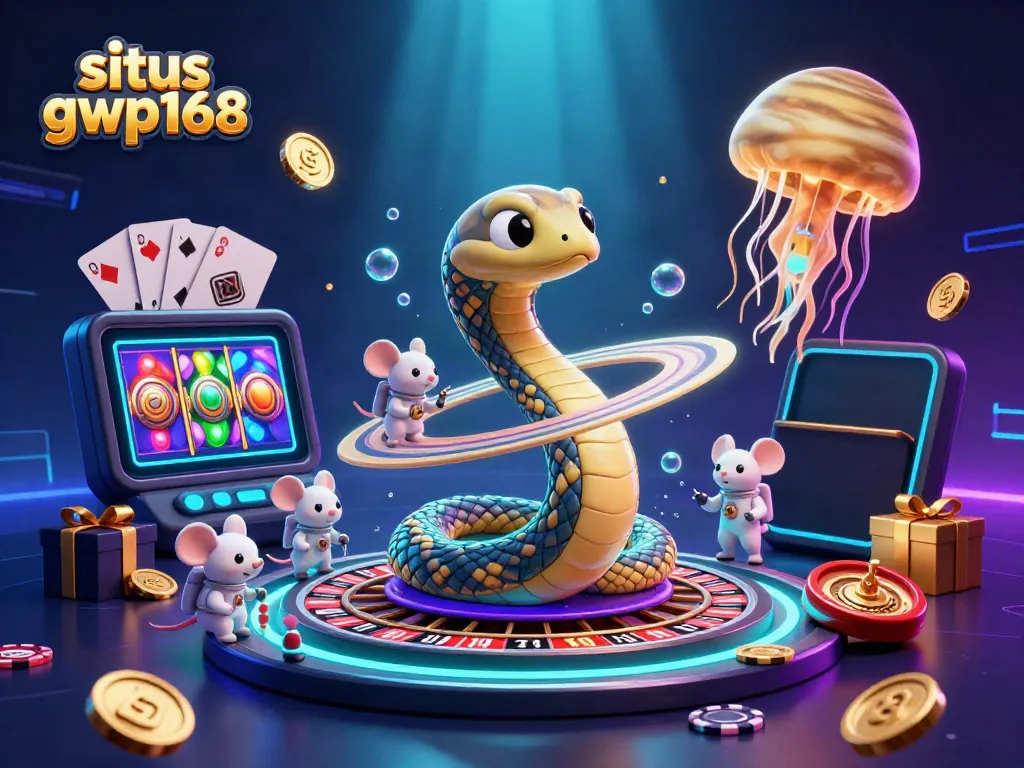Menang taruhan di situs gwp168 dengan slot berkilau dan simbol kemenangan yang epik.