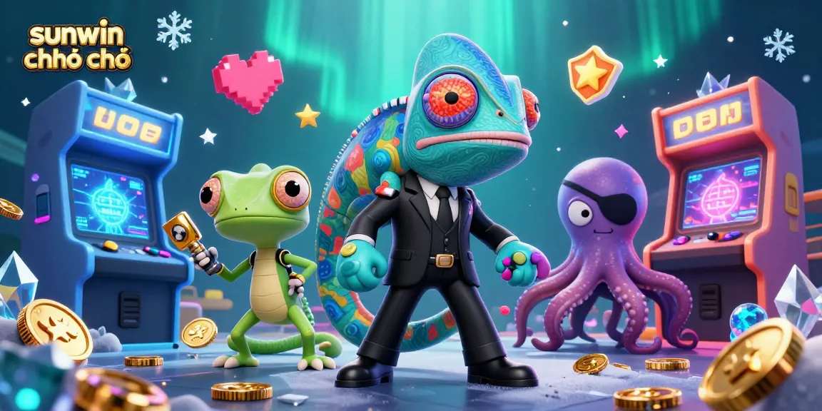 Experience thrilling gameplay with sunwin chính chủ in this vibrant 3D gaming scene!