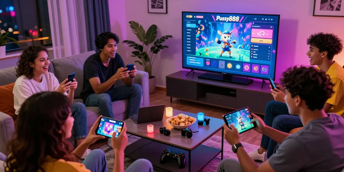 Join the excitement as you download pussy888 and immerse in the thrilling gaming experience with friends.
