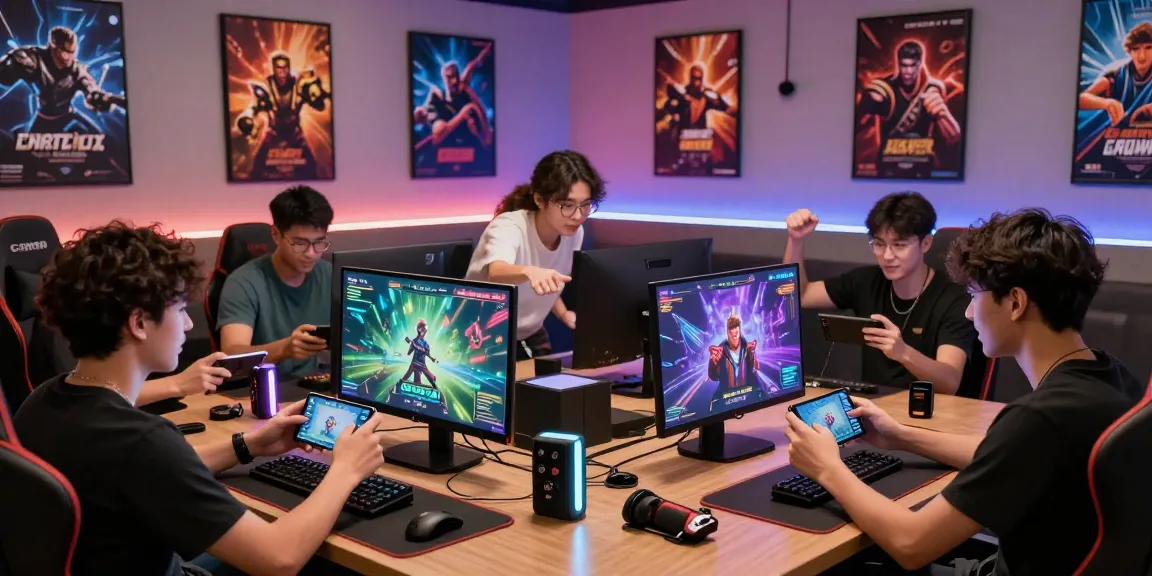 Dynamic gaming scene showcasing players engaged with the 3 Patti Blue app for immersive gameplay.