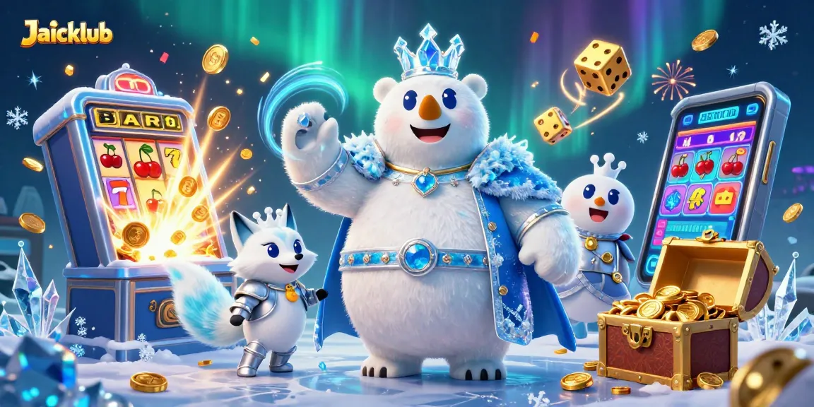 Win big with Jaiclub in a vibrant, ultra-detailed 3D casino experience featuring exciting game elements.