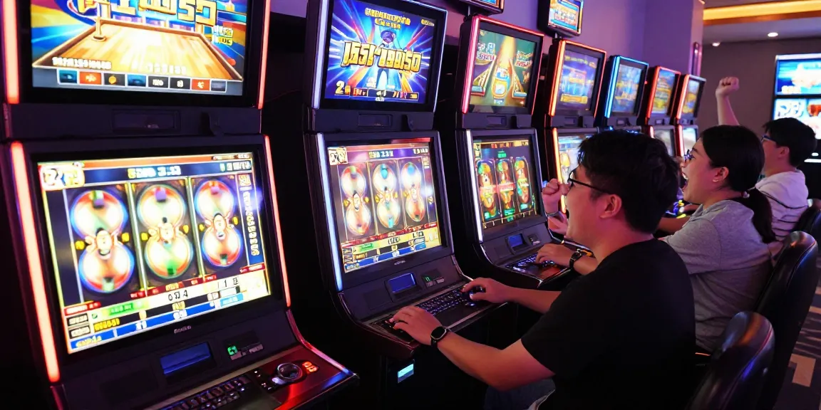 Pengalaman seru bermain slot gacor fujiwin88 dengan pemain bersemangat merayakan kemenangan.