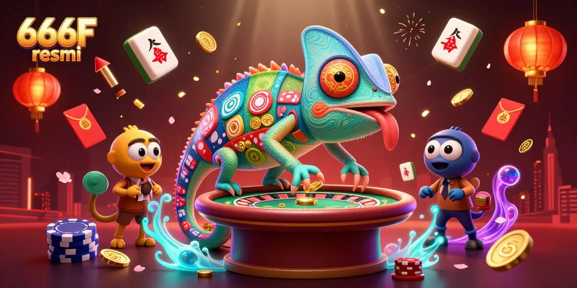 Experience the excitement at 666F resmi casino with vibrant characters and dynamic gaming elements.