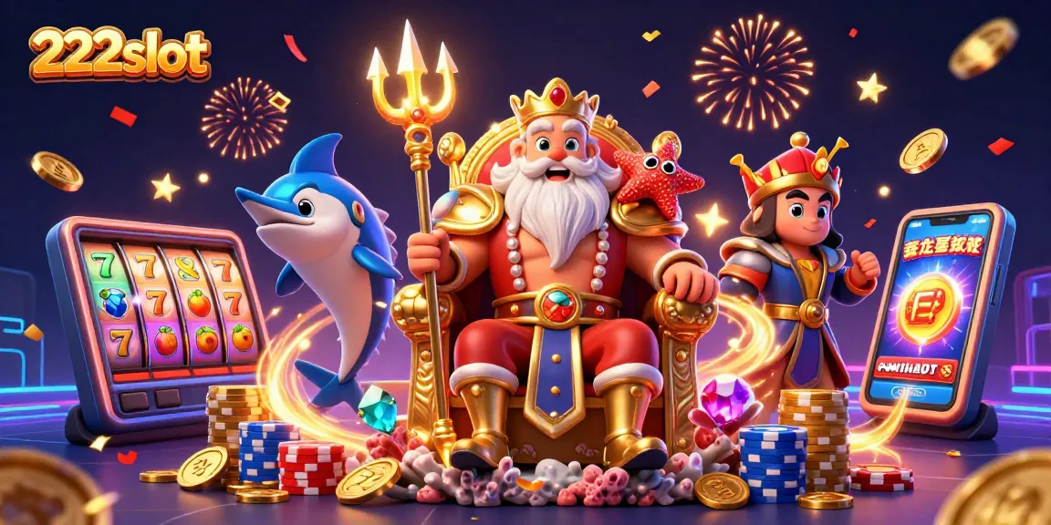 Mainkan slot gacor di 222slot dengan simbol keberuntungan dan peti harta karun yang menakjubkan.